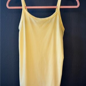 No Boundaries Light Yellow Camisole